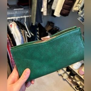 Stunning Green Dermstore clutch